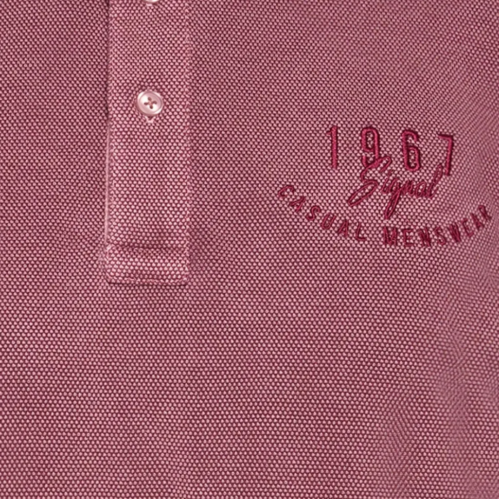 Singal miesten pikeepaita, OSCAR BADGE POLO Punainen