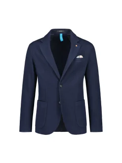 Sinnuu miesten bleiseri, CASUAL JERSEY BLAZER Tummansininen