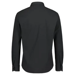 Sinnuu Miesten Kauluspaita PERFORMANCE TECHNICAL SHIRT LS, MADE IN EUROPE Musta