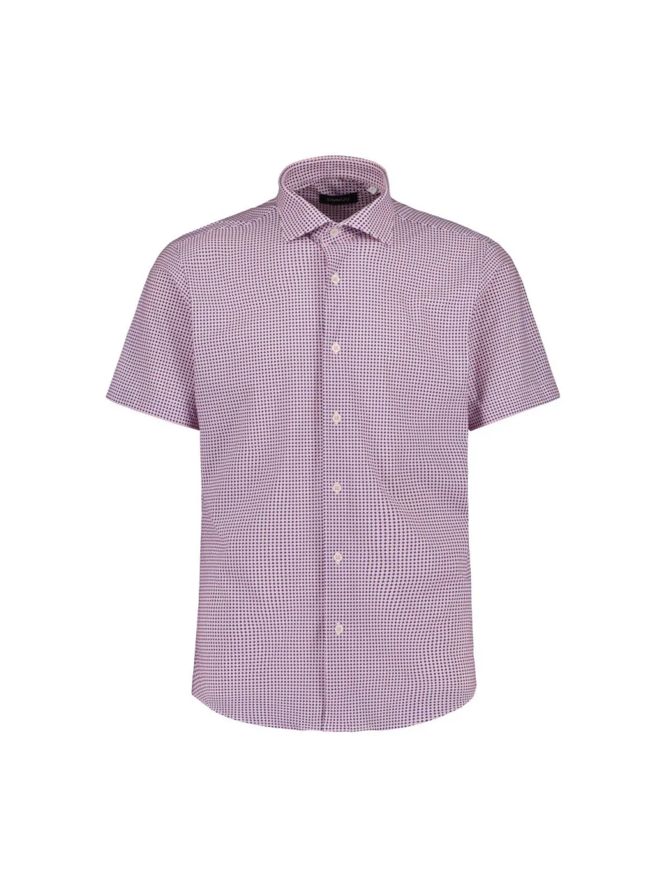 Sinnuu Miesten Kauluspaita, Performance Shirt SS TRA08-03 Kuosi, Punainen