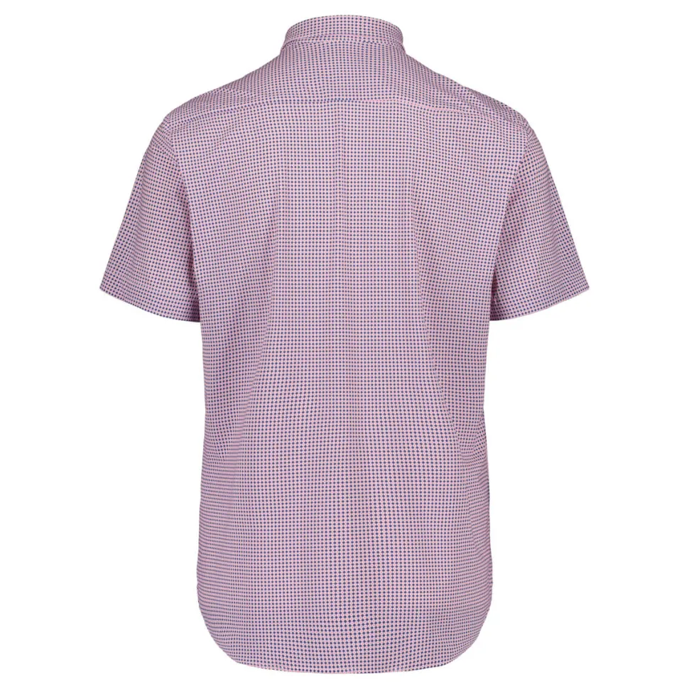 Sinnuu Miesten Kauluspaita, Performance Shirt SS TRA08-03 Kuosi, Punainen