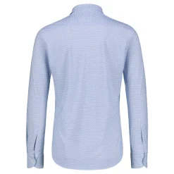 Sinnuu Miesten Kauluspaita, Technical Performance Shirt LS, Sininen Kuosi
