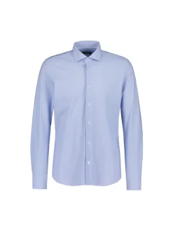 Sinnuu Miesten Kauluspaita TECHNICAL SHIRT STRUCTURE, MADE IN EUROP Sininen Kuosi