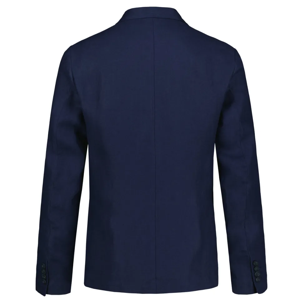 Sinnuu miesten pellavableiseri, LINEN BLAZER MADE IN ITALY Tummansininen