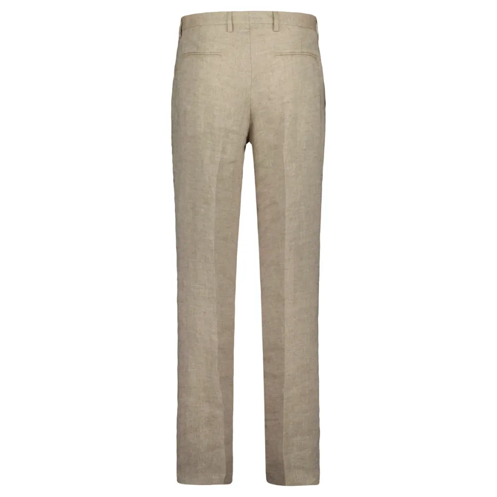 Sinnuu Miesten pellavahousut, Beige