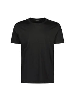 Sinnuu Miesten T-paita PACO LUXORY MODAL MADE IN ITALY Musta