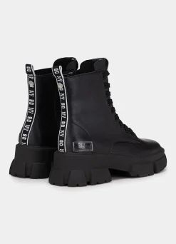 Steve Madden Naisten Kengät, TANKER BOOT Musta