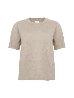 S.T.I Naisten Neulepaita, Bella Knit Vaalea Beige