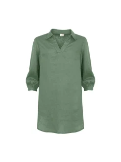 S.T.I naisten pusero, KALENA TUNIC 86CM Khaki