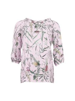 S.T.I naisten pusero, KALLIE BLOUSE 66CM Vaaleanpunainen Kuosi