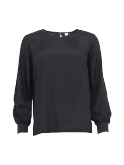 S.T.I Naisten Pusero KRISTY BLOUSE BLACK Musta