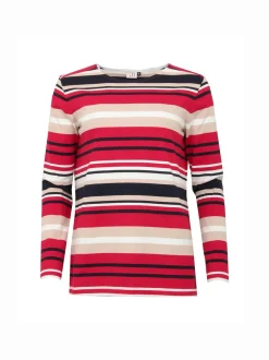 S.T.I Sirianna Tricot paita, raidallinen punainen