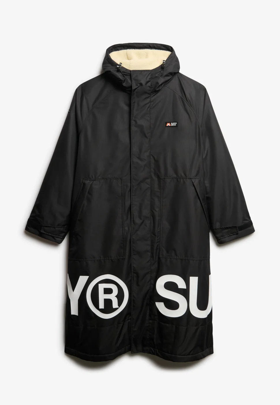 Superdry naisten takki Windbreaker Changing Robe, musta