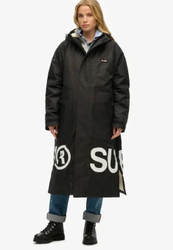 Superdry naisten takki Windbreaker Changing Robe, musta