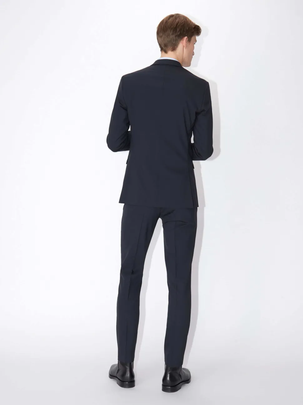 Tiger Of Sweden Miesten Bleiseri JILE ANGELICO Slim Fit Tummansininen