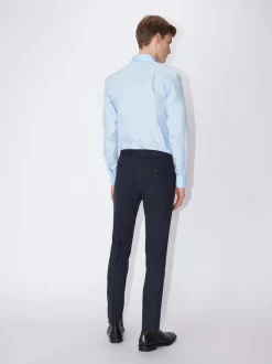 Tiger Of Sweden Miesten Housut TORDON ANGELICO Slim Fit Tummansininen