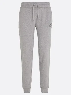 Tommy Hilfiger Collegehousut K TRACK PANT, keskiharmaa