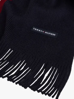 Tommy Hilfiger huivi K TH RWB RACHELLE SCARF, tummansininen