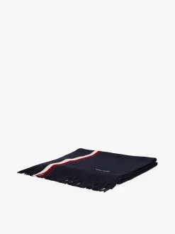 Tommy Hilfiger huivi K TH RWB RACHELLE SCARF, tummansininen