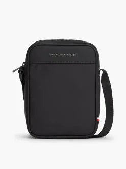 Tommy Hilfiger laukku TH Repreve Mini Reporter, musta