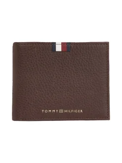 Tommy Hilfiger Lompakko CORP MINI CC WALLET, Tummanruskea