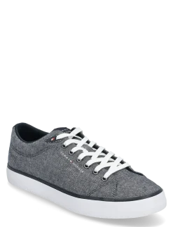 Tommy Hilfiger meisten tennarit, TH HI VULC LOW CORE CHAMPRAY Sininen Kuosi