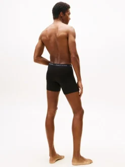 Tommy Hilfiger Miesten Bokserit, 3P Boxer Brief Musta