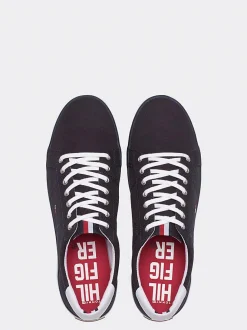 Tommy Hilfiger Miesten canvastennarit H2285ARLOW 1D Tummansininen