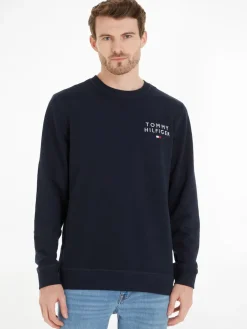 Tommy Hilfiger Miesten Collagepaita, TRACK TOP HWK NOS Tummansininen