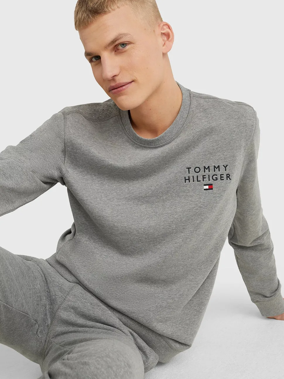 Tommy Hilfiger Miesten Collagepaita, K TRACK TOP HWK NOS KESKIHARMAA