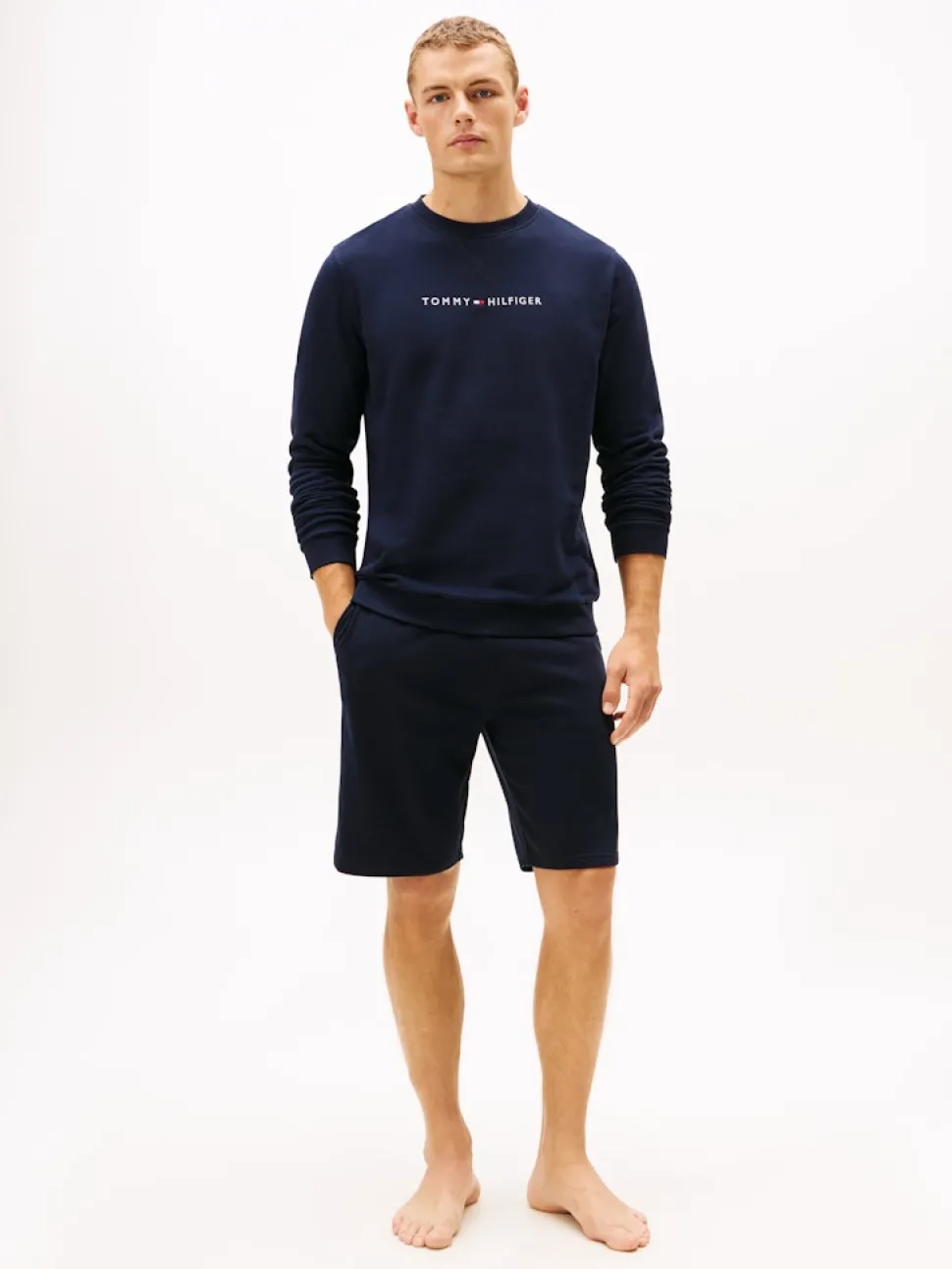 Tommy Hilfiger miesten college, TRACK TOP Tummansininen