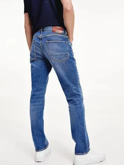 Tommy Hilfiger, Miesten Farkut, Straight Denton Boston Nos Indigo