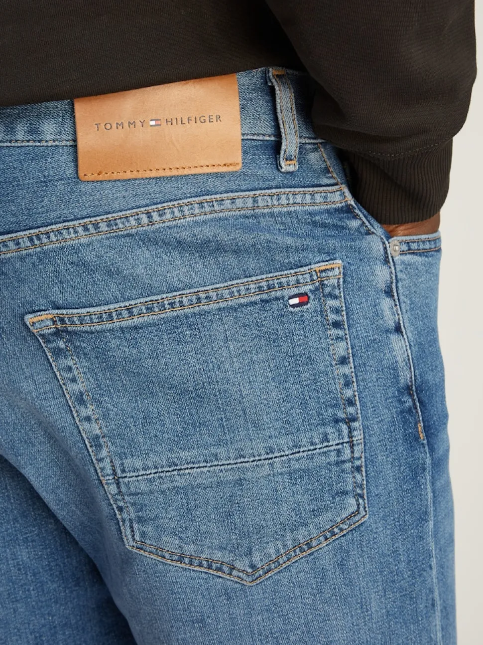 Tommy Hilfiger Miesten Farkut, HARLEM STONE BLUE NOS Indigo