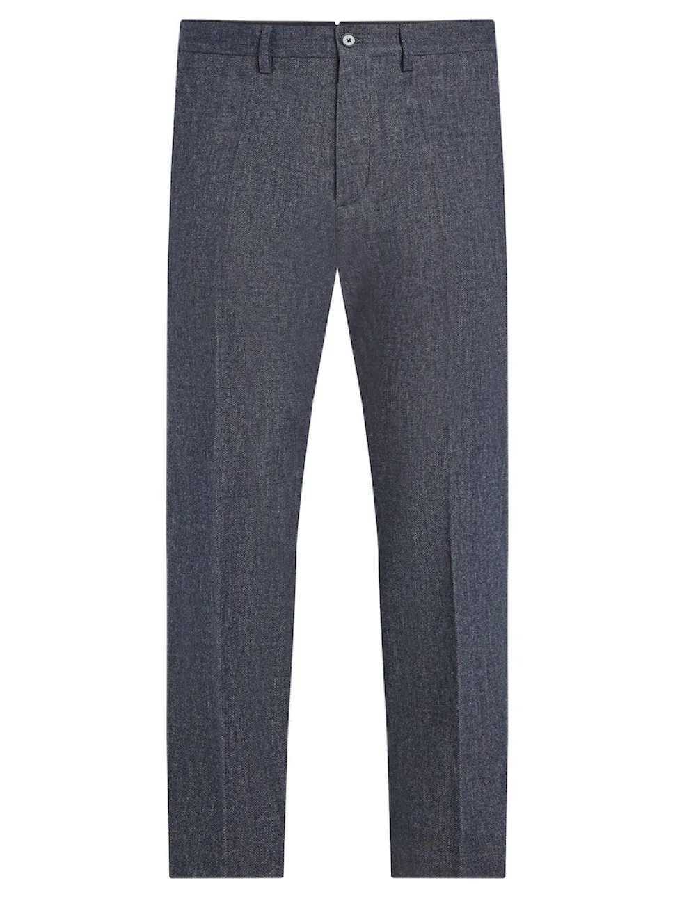 Tommy Hilfiger Miesten Housut, DENTON BRUSHED SOLID Tummansininen