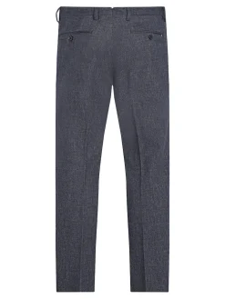 Tommy Hilfiger Miesten Housut, DENTON BRUSHED SOLID Tummansininen