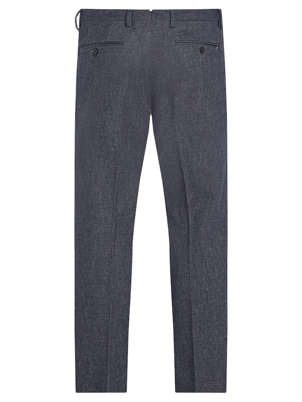Tommy Hilfiger Miesten Housut, DENTON BRUSHED SOLID Tummansininen
