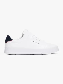 Tommy Hilfiger miesten kengät, TH COURT LTH DETAIL ESS Valkoinen