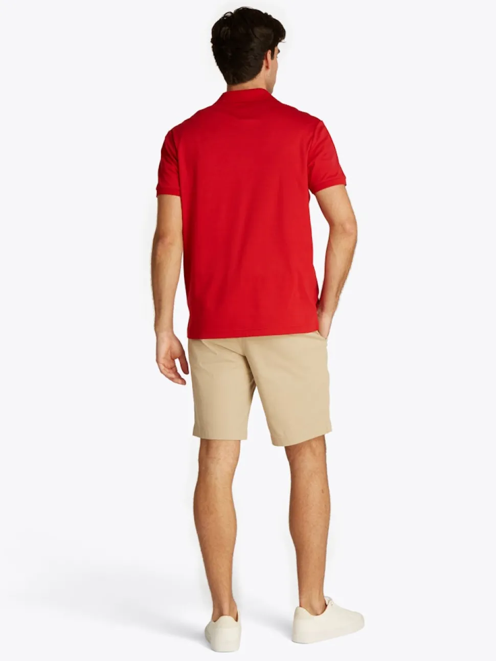 Tommy Hilfiger miesten pikeepaita, LIQUID COTTO REG SEASONAL POLO Punainen