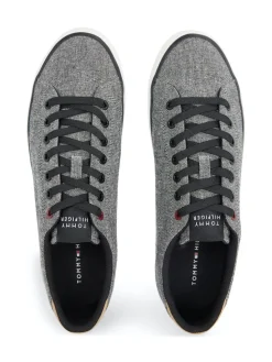 Tommy Hilfiger miesten tennarit, Mustavalkoinen