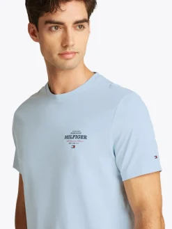 Tommy Hilfiger miesten t-paita, MONOTYPE ALL AMERICA, C1O Vaaleansininen