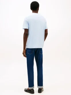 Tommy Hilfiger miesten t-paita, ESSENTIAL REG FIT TEE Vaaleansininen