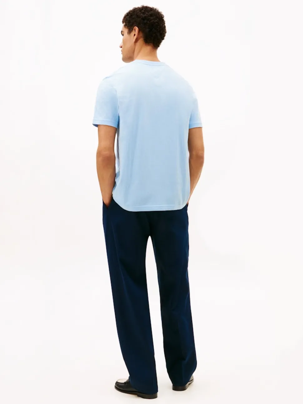 Tommy Hilfiger miesten t-paita Brand Love Small Hilfiger Tee, vaaleansininen
