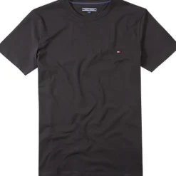 Tommy Hilfiger Miesten T-paita, Core Stretch Slim Musta