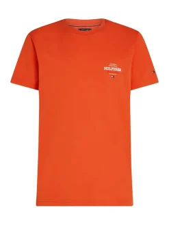Tommy Hilfiger miesten t-paita, MONOTYPE ALL AMERICAN TEE Oranssi