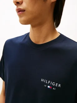 Tommy Hilfiger miesten t-paita Brand Love Small Hilfiger Tee, tummansininen