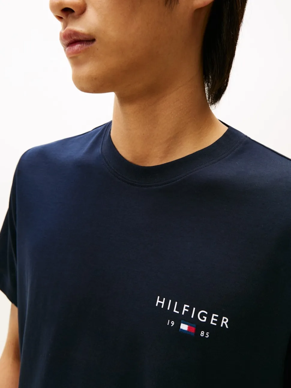 Tommy Hilfiger miesten t-paita Brand Love Small Hilfiger Tee, tummansininen