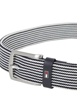 Tommy Hilfiger miesten vyö, DENTON ELASTIC BELT Tummansininen