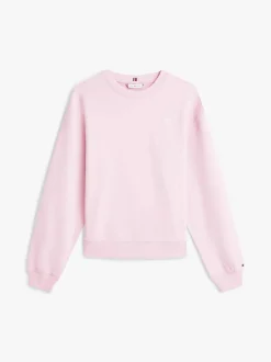 Tommy Hilfiger naisten collegepaidat TH Script Terry, vaaleanpunainen