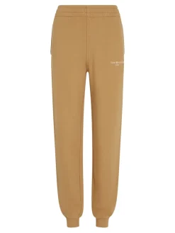 Tommy Hilfiger Naisten Housut, REG MINI CORP SWEATPANTS Kameli