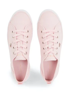Tommy Hilfiger Naisten Kengät, VULC CANVAS SNEAKER Vaaleanpunainen